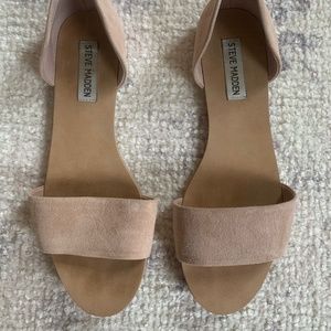 Steve Madden open toe flats